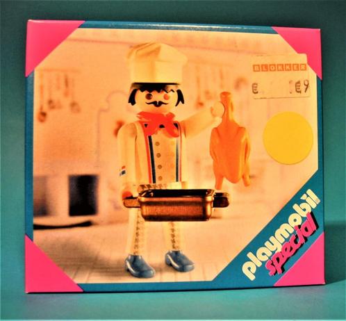 PLAYMOBIL - Chef Kok - 4593 - ROSA - Vintage - 1 Klicky -, Kinderen en Baby's, Speelgoed | Playmobil, Nieuw, Complete set, Ophalen