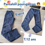 Pantalon pour garçon -bleu-Esprit-T.12 ans, Kinderen en Baby's, Kinderkleding | Maat 152, Broek, Gebruikt, Ophalen of Verzenden