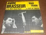 Andre Brasseur - Mad Train - 7” vinyl single - BE persing, CD & DVD, Enlèvement ou Envoi, Utilisé, Single
