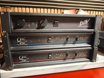 Qsc ex 1250 - mx1500a - btw - crown ct 875 beschikbaar voor biedingen