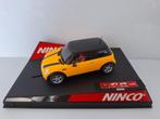Ninco Mini Cooper Yellow Ref Nr 50277, Kinderen en Baby's, Overige merken, Racebaan, Verzenden, Nieuw