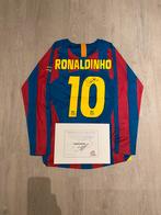 Maillot signé Ronaldinho FC Barcelone 2006, Collections, Comme neuf, Maillot, Enlèvement ou Envoi