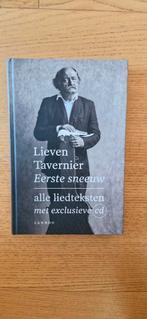 Lieven Tavernier - Eerste sneeuw, Livres, Enlèvement ou Envoi, Comme neuf, Lieven Tavernier