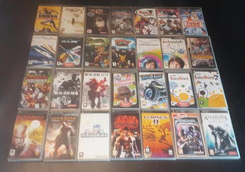Collection 28 jeux PSP, Games en Spelcomputers, Games | Sony PlayStation Portable, Gebruikt, Avontuur en Actie, 1 speler, Ophalen