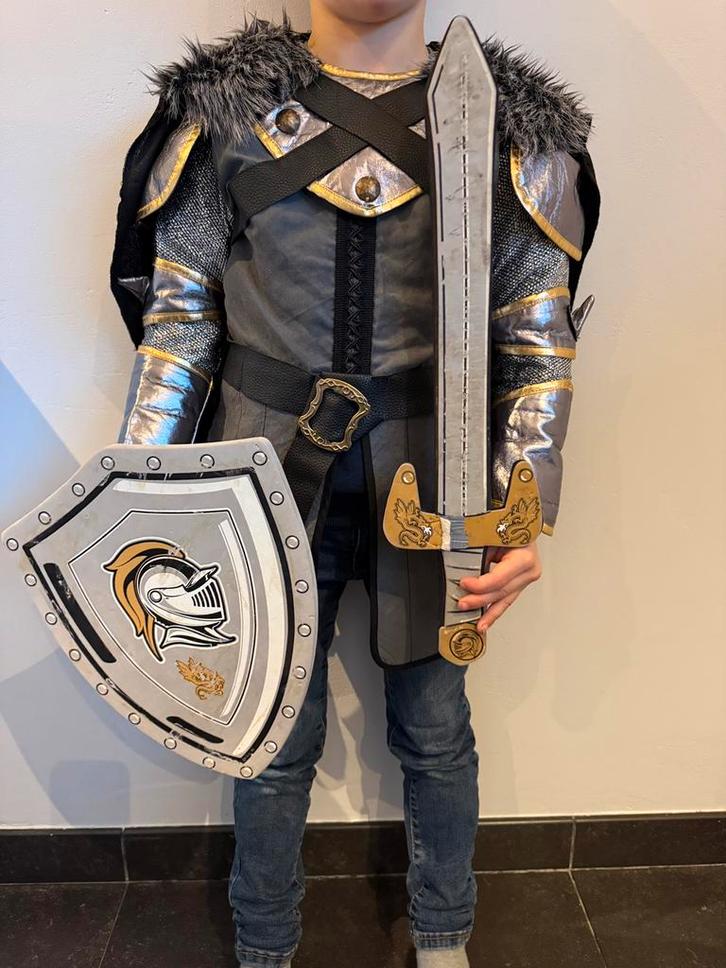 Ridder verkleedpak maat 3-5 jaar, Kinderen en Baby's, Carnavalskleding en Verkleedspullen, Zo goed als nieuw, Jongen of Meisje