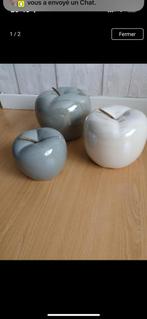 3 pommes décoratives, Huis en Inrichting, Woonaccessoires | Vazen, Ophalen, Zo goed als nieuw
