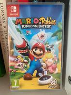Mario+rabbits kingdom battle nintendo switch, Games en Spelcomputers, Zo goed als nieuw, Ophalen