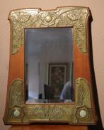 Mooie Art Nouveau wandspiegel, Ophalen of Verzenden, Rechthoekig, Minder dan 50 cm, Minder dan 100 cm