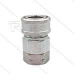 Stalen Snelkoppeling Met Klep 276 Bar 1/2 inch, Verzenden