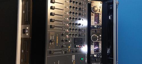 DENON DN-D4500 + ECLER MAC70V + DJ mixercase, Muziek en Instrumenten, Dj-sets en Draaitafels, Gebruikt, Dj-set, Denon, Ophalen