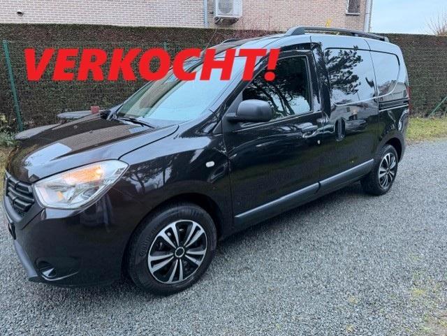 VERKOCHT!! Dacia Dokker 1.3 TCe Work*Nieuwstaat*Garantie*, Auto's, Bestelwagens en Lichte vracht, Bedrijf, Te koop, ABS, Airbags