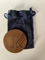 Medaille 150 jaar TS, Ophalen of Verzenden, Brons