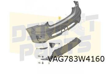 Seat Ibiza (4/12-7/15) Achterbumperskirt (3-drs. / versie Sp beschikbaar voor biedingen