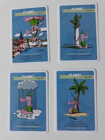 Carte postale et 4 cartes pour quatuor de PLUNK pour €2.50