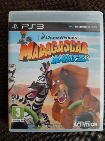 PS3 Madagascar Kartz (compleet) beschikbaar voor biedingen