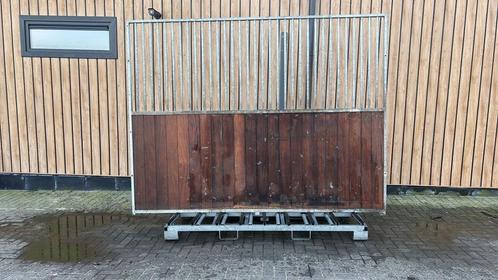 Tussenwand boven tralies | 3000 x 2300 mm. | Hardhout, Dieren en Toebehoren, Stalling en Weidegang, Opfok, Stalling, Weidegang