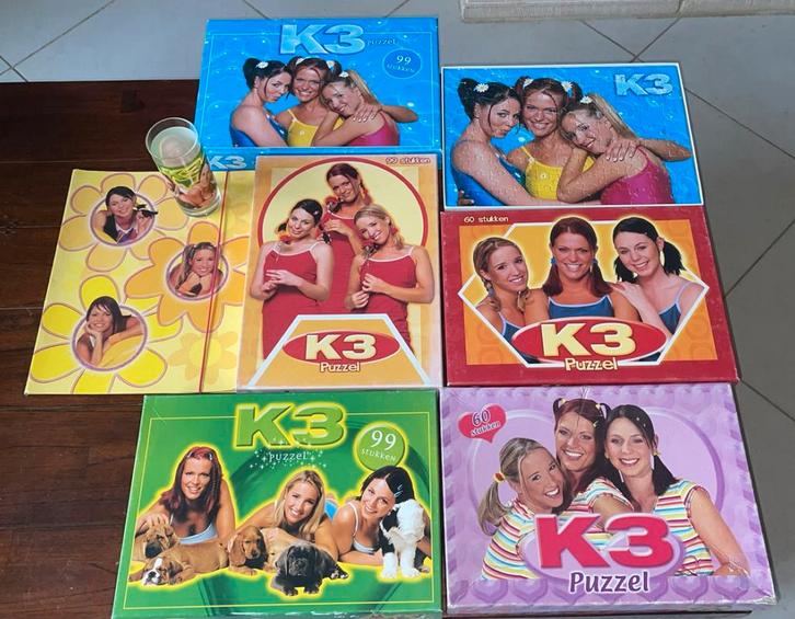 K3 originals pakket, Kinderen en Baby's, Speelgoed | Kinderpuzzels, Zo goed als nieuw, Ophalen