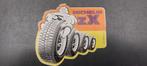 Sticker autocollant Michelin zx autobanden vintage, Ophalen of Verzenden, Gebruikt