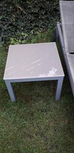 Table d'appoint 50 cm x 50 cm, Jardin & Terrasse, Tables de jardin, Comme neuf, Enlèvement, Aluminium