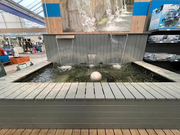Showroom Vijverbak met watervallen, Jardin & Terrasse, Étangs, Utilisé, Enlèvement