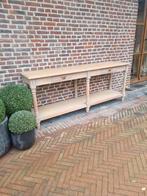 Eiken sidetable/wandconsole