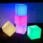 MaxxHome Kubus RGB 30x30x30cm + afstandsbed. - binnen + buit, Huis en Inrichting, Lampen | Vloerlampen, Minder dan 100 cm, Modern - landelijk - minimalistisch - industrieel - alle stijlen