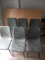 chaises de cuisine, Maison & Meubles, Chaises, Gris, Comme neuf, Synthétique, Enlèvement