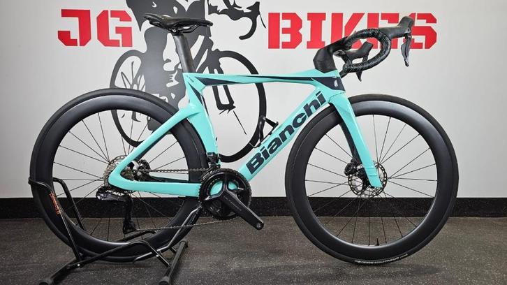 racefiets bianchi oltre comp disc ultegra di2, Fietsen en Brommers, Fietsen | Racefietsen, Zo goed als nieuw, Meer dan 20 versnellingen