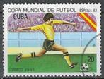Cuba 1982 - Yvert 2326 - Wereldbeker Voetbal - 20 c. (ST), Timbres & Monnaies, Timbres | Amérique, Affranchi, Envoi