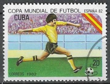 Cuba 1982 - Yvert 2326 - Wereldbeker Voetbal - 20 c. (ST)