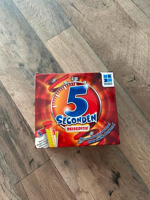 5 seconden gezelschapspel, Hobby en Vrije tijd, Gezelschapsspellen | Kaartspellen, Zo goed als nieuw, Een of twee spelers, Drie of vier spelers