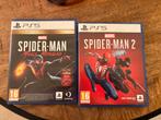 Spider Man Miles Morales / Spider Man 2 PS5, Games en Spelcomputers, Games | Sony PlayStation 5, Ophalen, Zo goed als nieuw