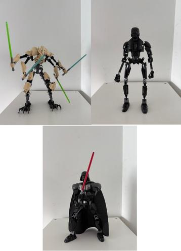 Lego Star Wars - 3 x Buildable Figures