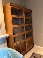 Engelse winkelkast, eind 19de/begin 20ste eeuw, Ophalen, Eikenhout, 200 cm of meer, 150 tot 200 cm