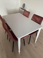 Eettafel 4 personen, Huis en Inrichting, Tafels | Eettafels, Ophalen, 100 tot 150 cm, 50 tot 100 cm, Zo goed als nieuw