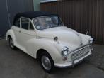 1968 morris minor tourer (cabriolet) links gestuurd, Auto's, Overige Auto's, 4 zetels, 980 kg, Zwart, 4 cilinders