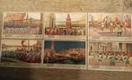 Chromos liebig Italiaansche volksspelen, Verzamelen, Ophalen of Verzenden, Prent