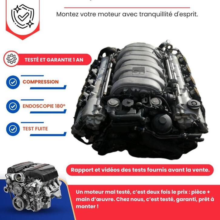 Mercedes-klasse e63 w211/cls 63 w219 6.2 amg 507cv motor, Auto-onderdelen, Motor en Toebehoren, Mercedes-Benz, Nieuw, Ophalen of Verzenden