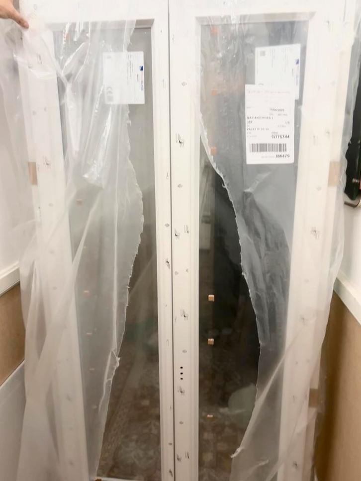 Fenêtre PVC neuve oscillo-battante 90x185 – Double vitrage, Bricolage & Construction, Vitres, Châssis & Fenêtres, Neuf, Autres types