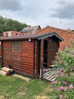 Dakplaten tuinhuis, Tuin en Terras, Ophalen, Zo goed als nieuw, Tuinhuis