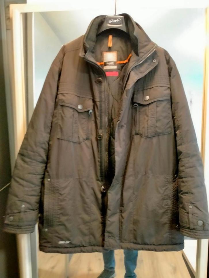 Jas, heren, Bugatti, gekleed, Kleding | Heren, Jassen | Winter, Gedragen, Maat 52/54 (L), Bruin, Ophalen of Verzenden