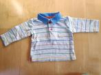 grijze polo / t-shirt met vrolijke strepen maat 3 maanden, Enfants & Bébés, Vêtements de bébé | Taille 62, Garçon, Enlèvement ou Envoi