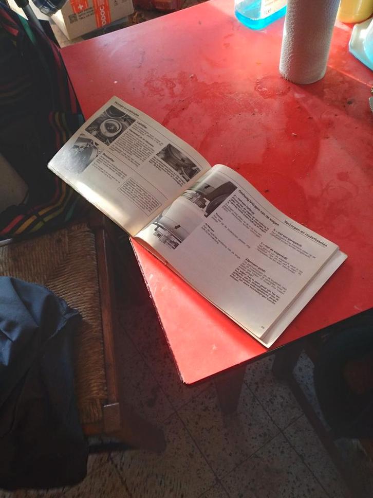 Livret d'instructions néerlandais VW Derby 1, Autos : Divers, Modes d'emploi & Notices d'utilisation, Enlèvement ou Envoi