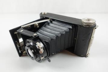 Antieke Balg fototoestel Kodak Triskop (Jaren 30)