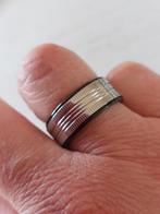 Chromen ring voor heren, Handtassen en Accessoires, Ringen, Ophalen of Verzenden, Nieuw, Heer