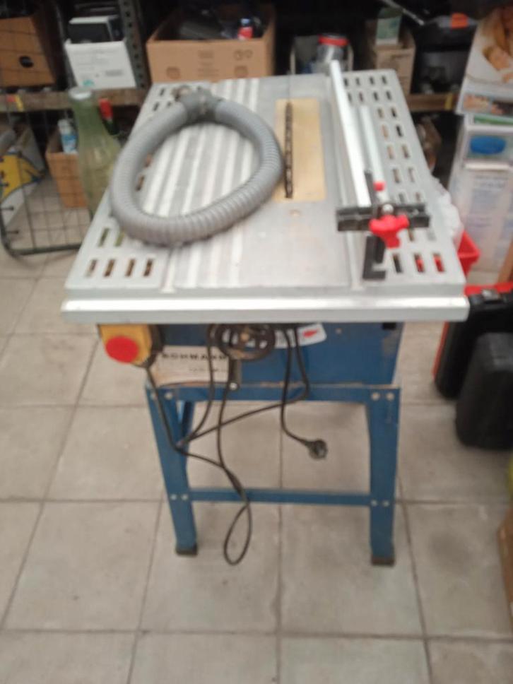 Frohmann tafelzaagmachine met toebehoren, Doe-het-zelf en Bouw, Gereedschap | Zaagmachines, Zo goed als nieuw, Ophalen