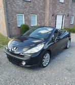 Peugeot 207cc  90.000km  2009, Auto's, Cabriolet, 1600 cc, Zwart, Handgeschakeld