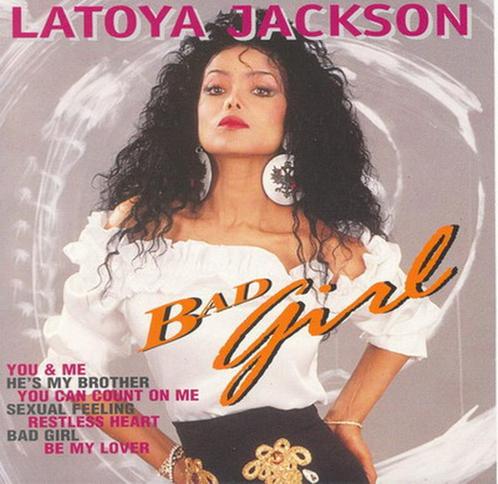 CD * LATOYA JACKSON - BAD GIRL, Cd's en Dvd's, Cd's | R&B en Soul, Zo goed als nieuw, R&B, 1980 tot 2000, Ophalen of Verzenden