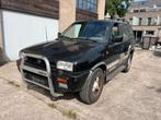 Nissan terrano 4x4 2.7 D lichte vracht / zo mee te nemen, Auto's, Bestelwagens en Lichte vracht, 4 deurs, Stof, 4 cilinders, Zwart