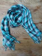 Foulard Vertbaudet turquoise et gris, Kinderen en Baby's, Jongen of Meisje, Ophalen of Verzenden, Zo goed als nieuw, Sjaal